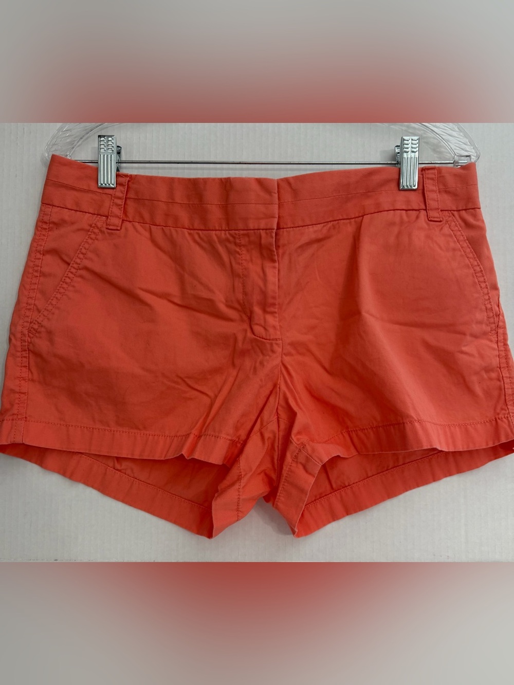 J Crew Coral Chino Women's Shorts